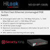 HiLook 24 Port Fast Ethernet Unmanaged POE Switch