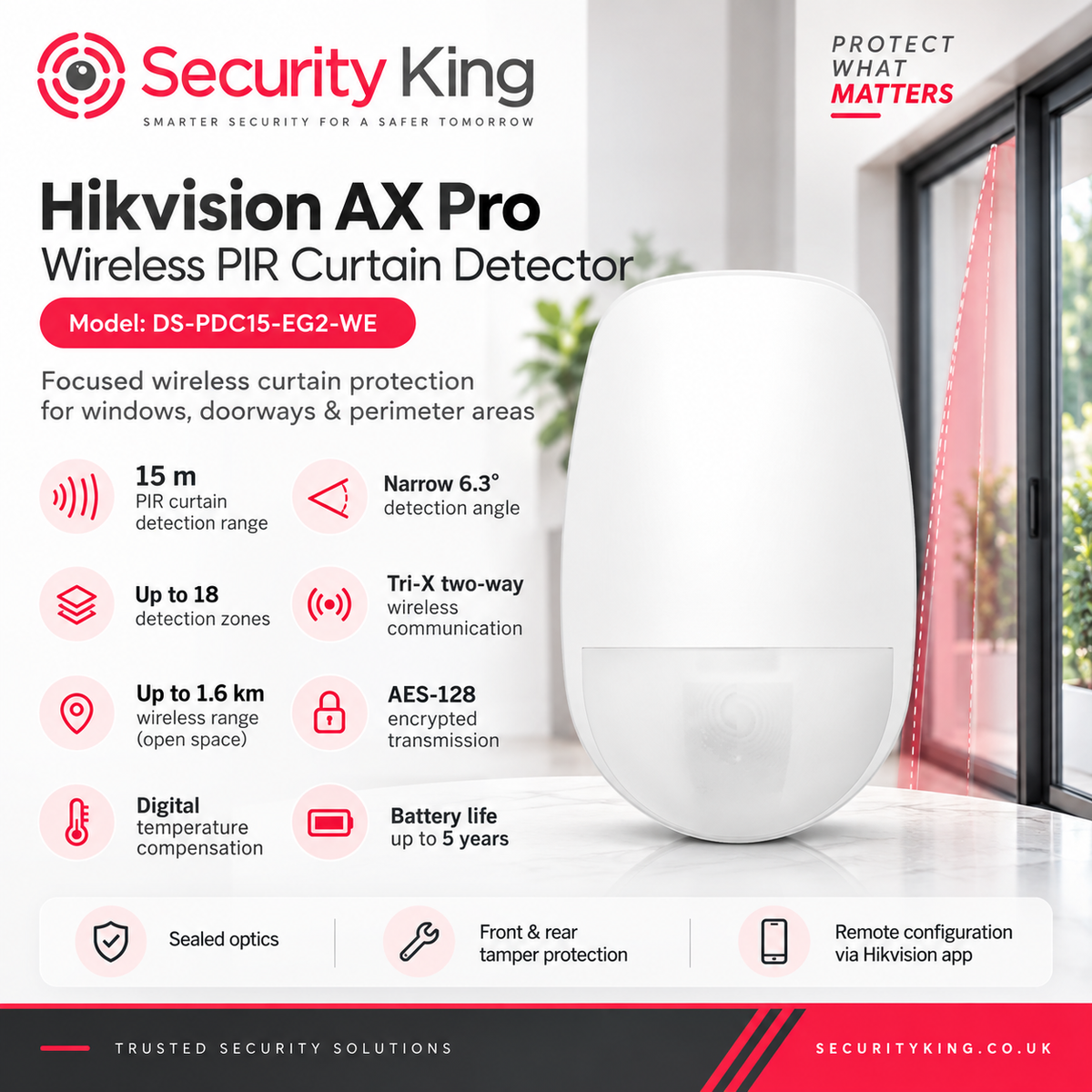 hikvision-ax-pro-wireless-pir-curtain-detector