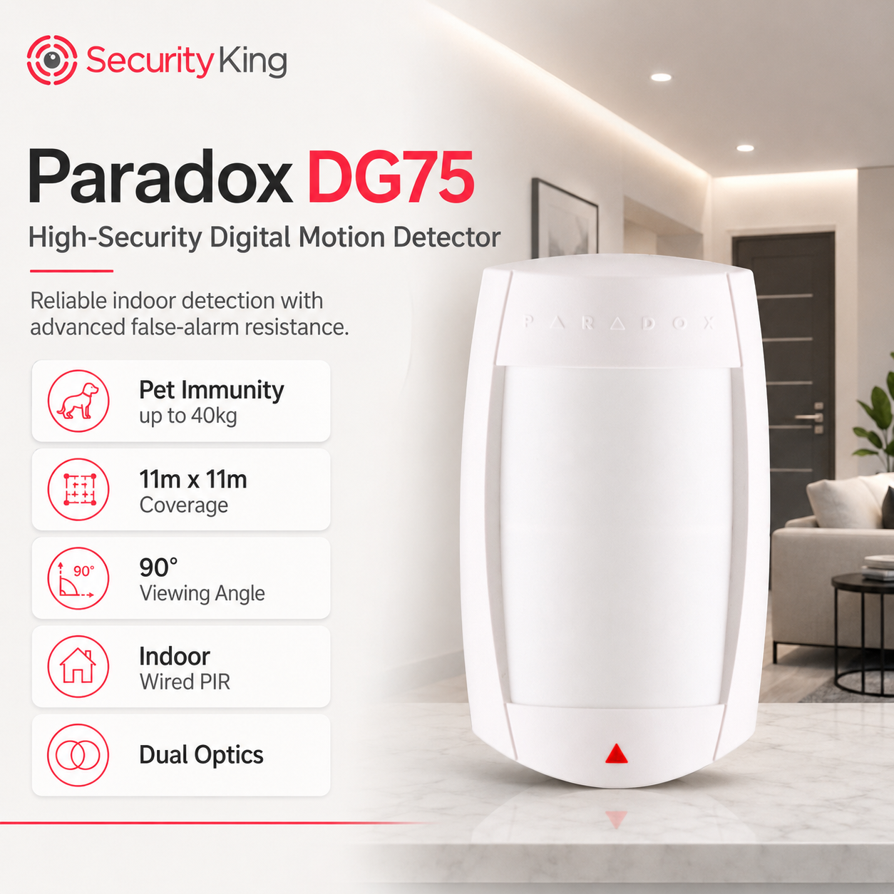 paradox-dg75-indoor-wired-pir