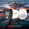 Hikvision 8 Channel Smart-Hybrid Audio CCTV Kit