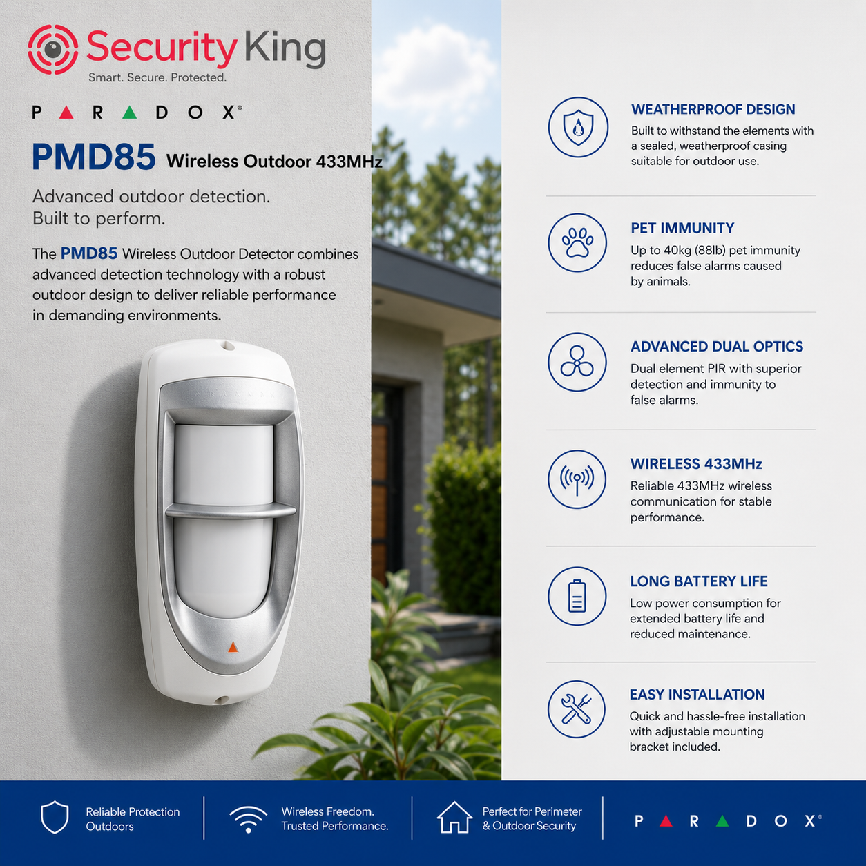 paradox-pmd85-wireless-outdoor-433mhz