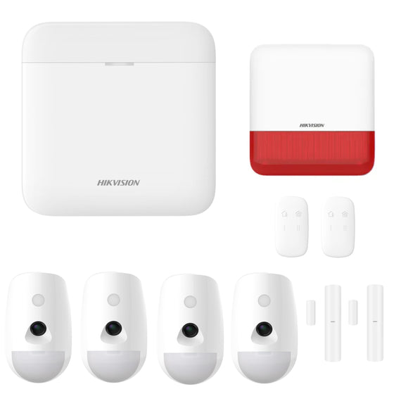 Hikvision AX PRO 64 Zone PIR Cam Starter Kit