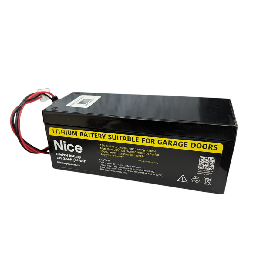 ET Nice 24V 3.5Ah Lithium Garage Door Battery