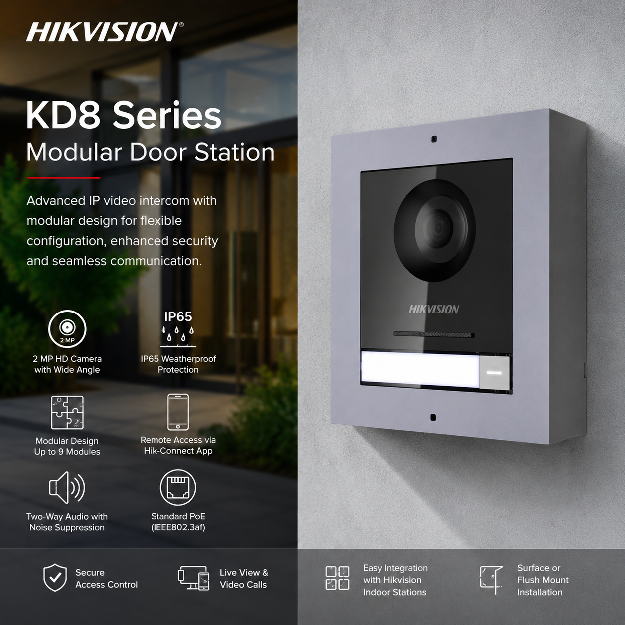 hikvision-kd8-series-modular-door-station