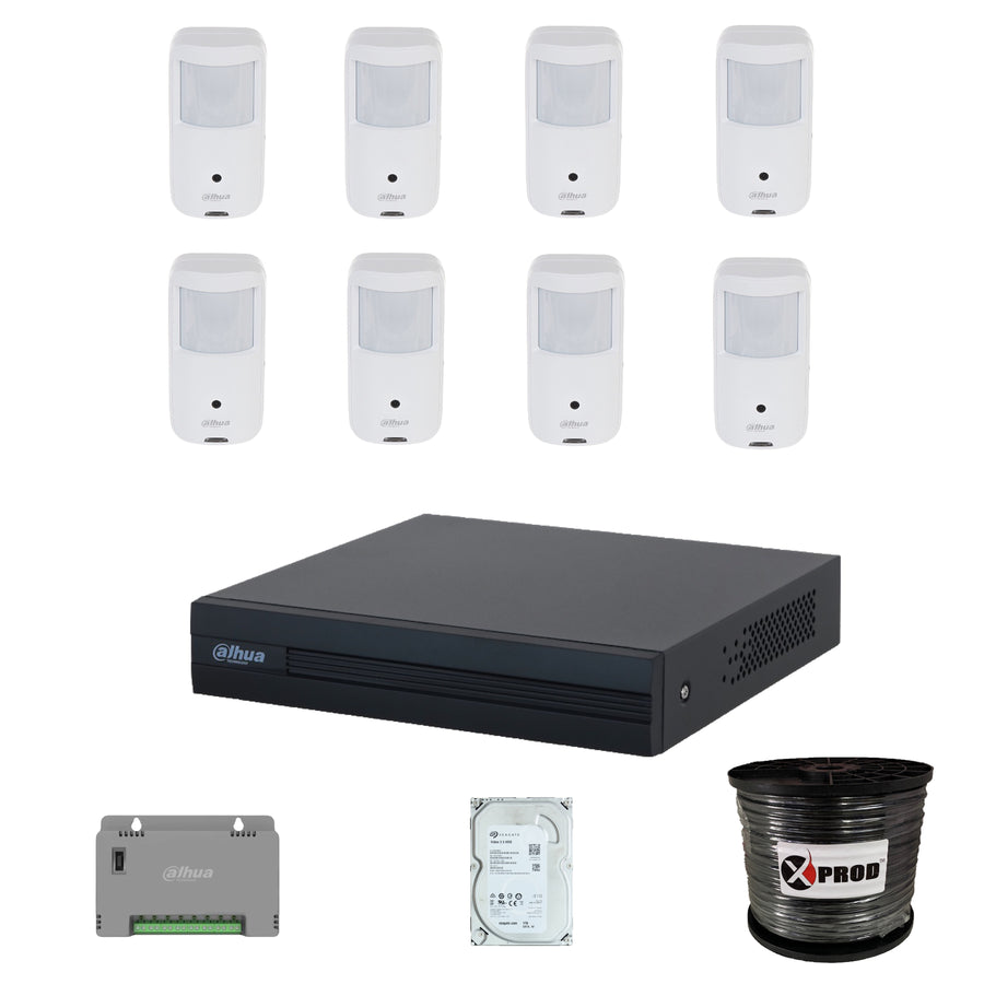 Dahua 8 Channel PIR Camera Kit