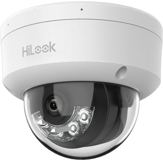 HiLook 2MP Smart Hybrid Light MD 2.0 Audio Dome Network Camera