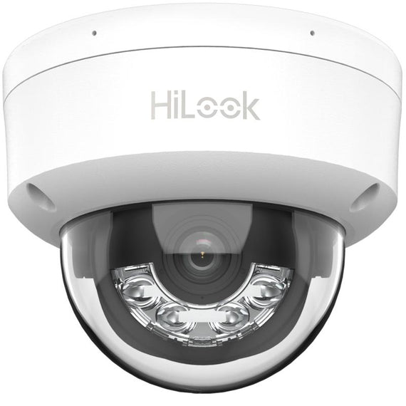 HiLook 2MP Smart Hybrid Light MD 2.0 Audio Dome Network Camera