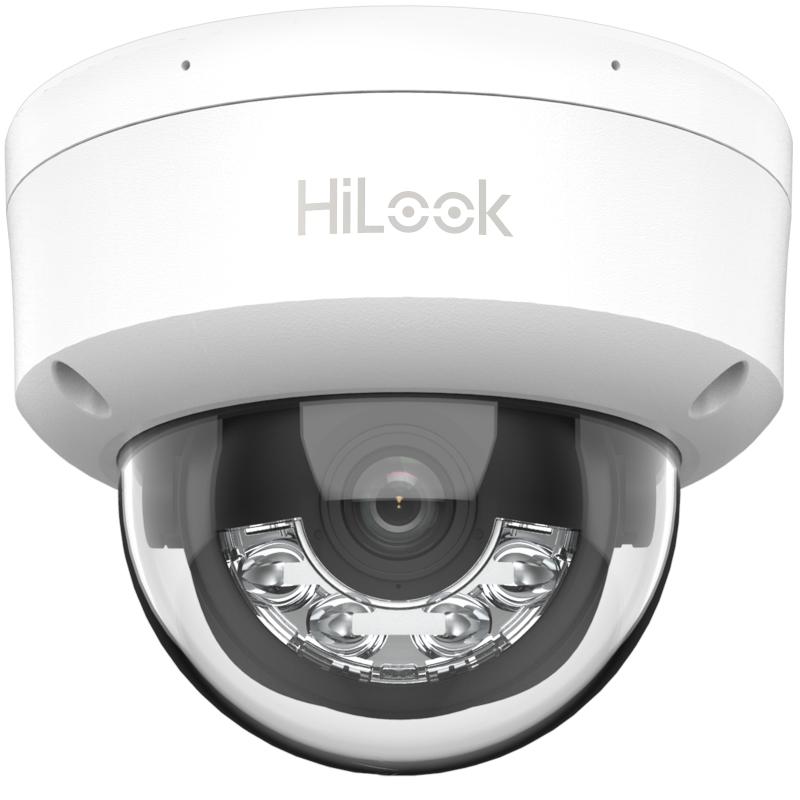 HiLook 2MP Smart Hybrid Light MD 2.0 Audio Dome Network Camera