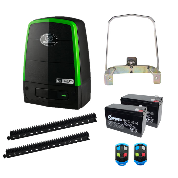Centurion D6 Smart+ Gate Motor Kit incl Anti Theft Bracket
