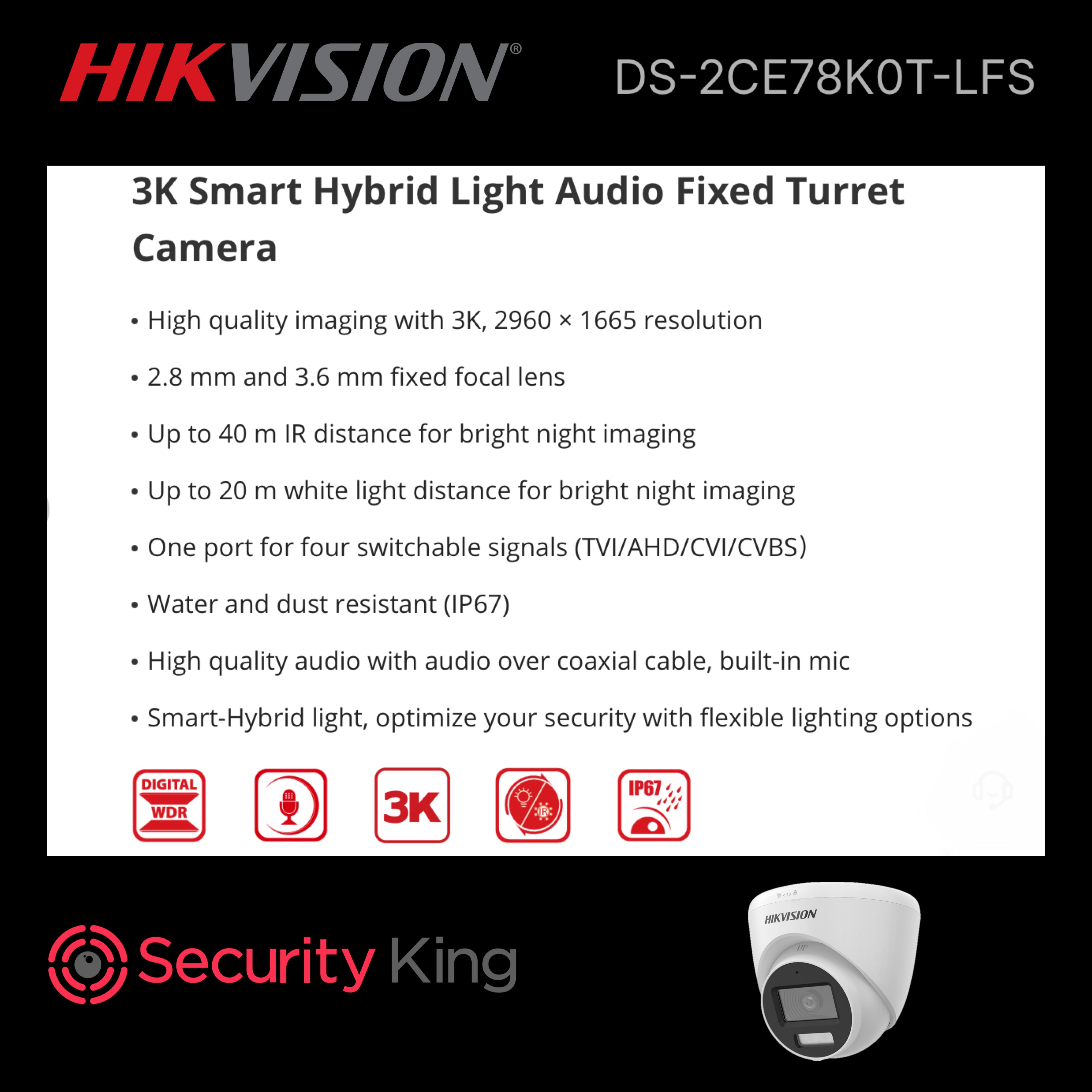 hikvision-3k-smart-hybrid-light-audio-fixed-turret-camera