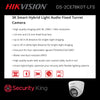 Hikvision 3K Smart Hybrid Light Audio Fixed Turret Camera