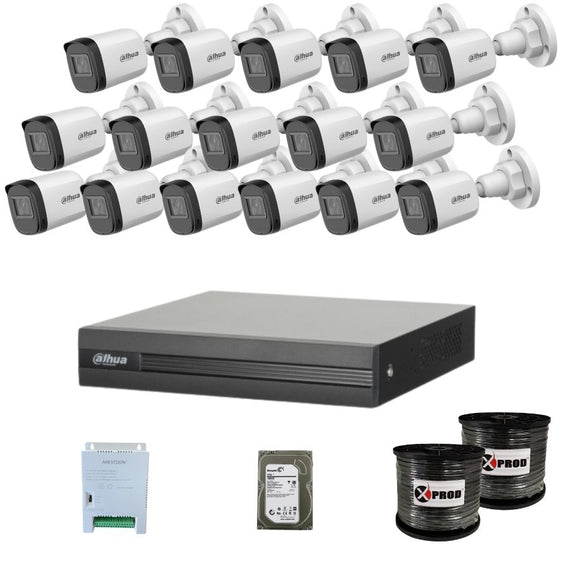 Dahua 16 Channel 1080P Complete  Kit - H.265