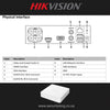 Hikvision 4 Channel 1080p Smart Hybrid Complete Kit - Audio camera