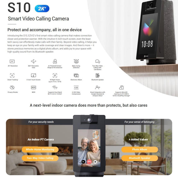 EZVIZ S10 Smart Video Calling Camera
