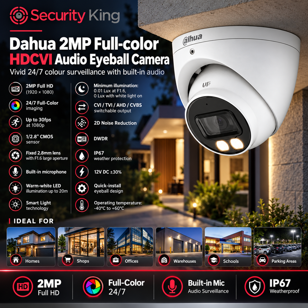 dahua-2mp-full-color-hdcvi-audio-eyeball-camera