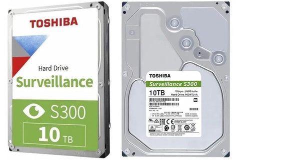 Toshiba 10TB S300 Pro Surveillance Hard Drive