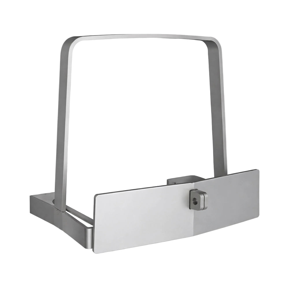 Hikvision H6 anti-theft bracket for a compatible sliding gate motor installation