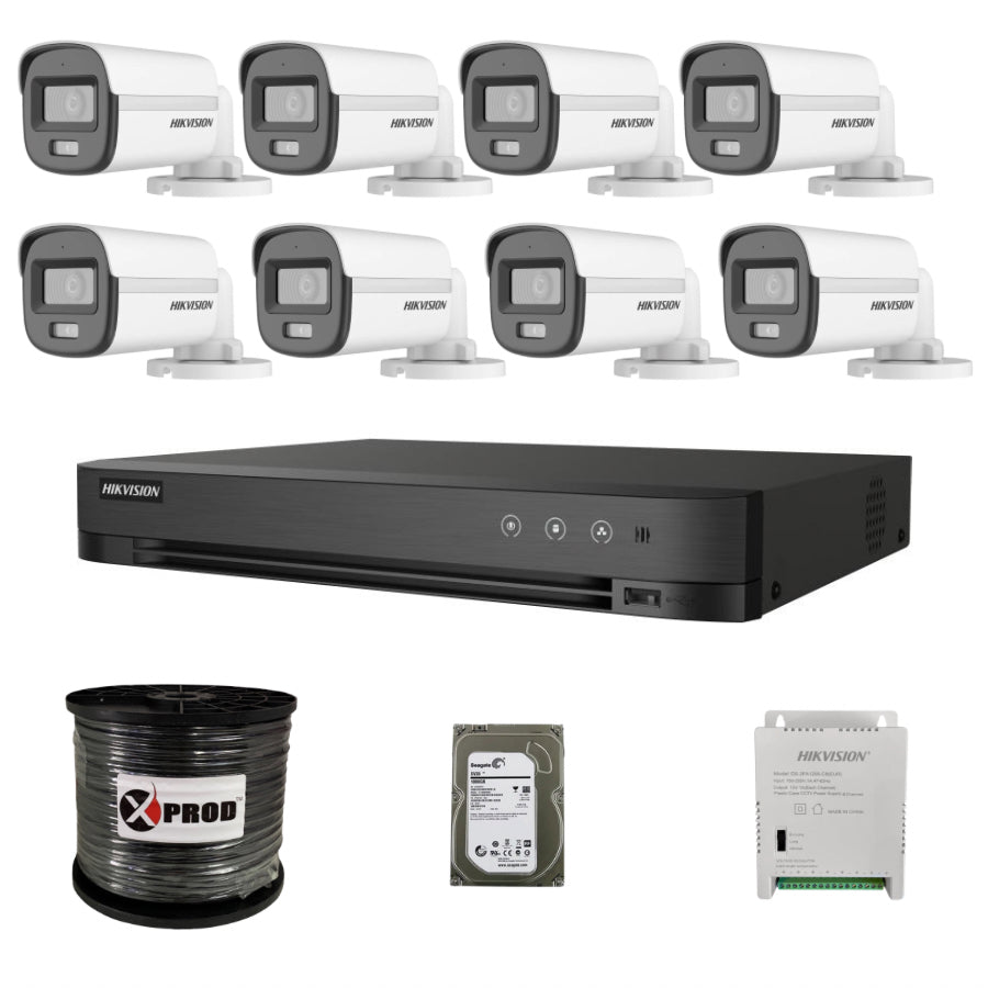 hikvision-8-channel-5mp-acusense-colorvu-kit