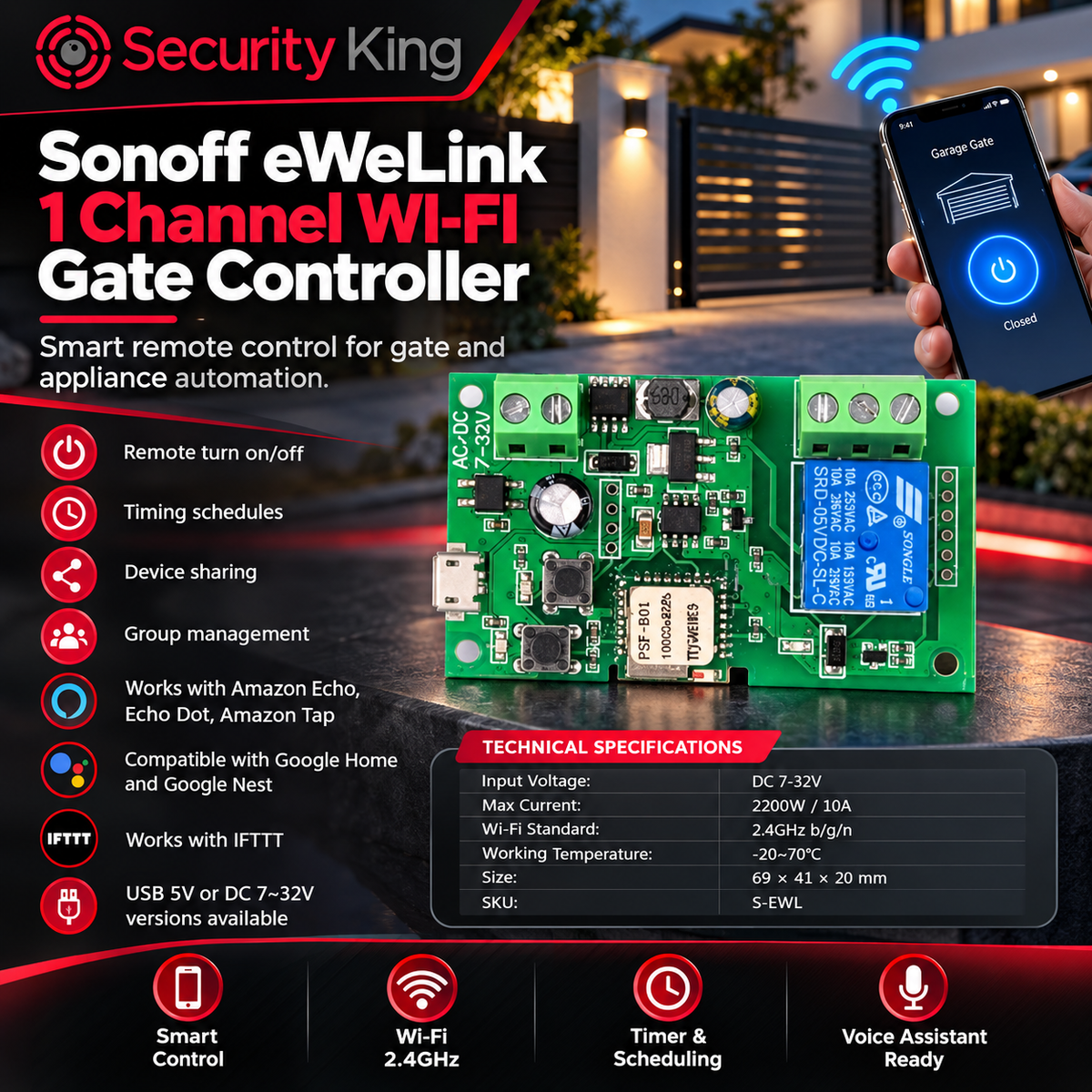 sonoff-ewelink-1-channel-wi-fi-gate-controller