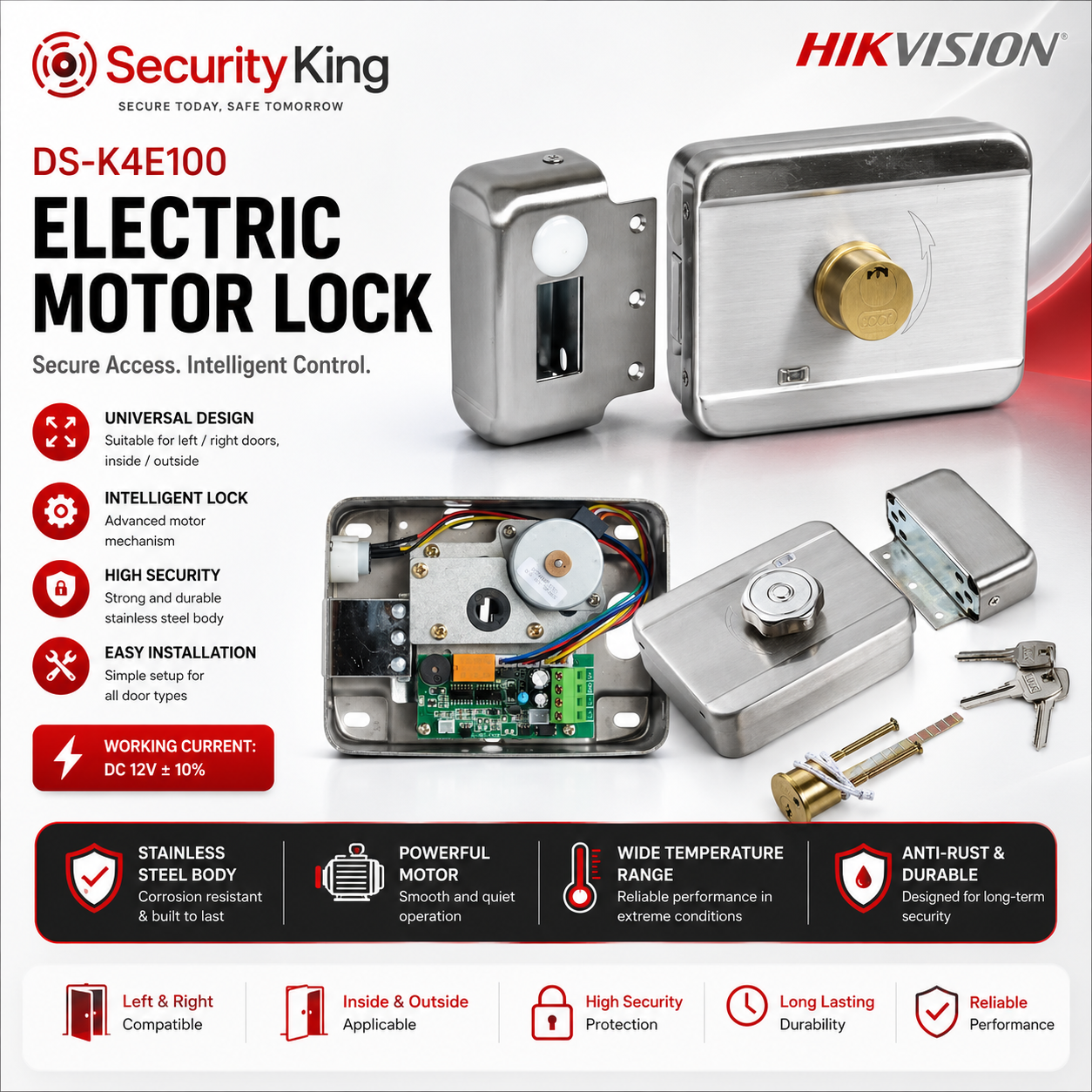 hikvision-pro-series-electric-lock