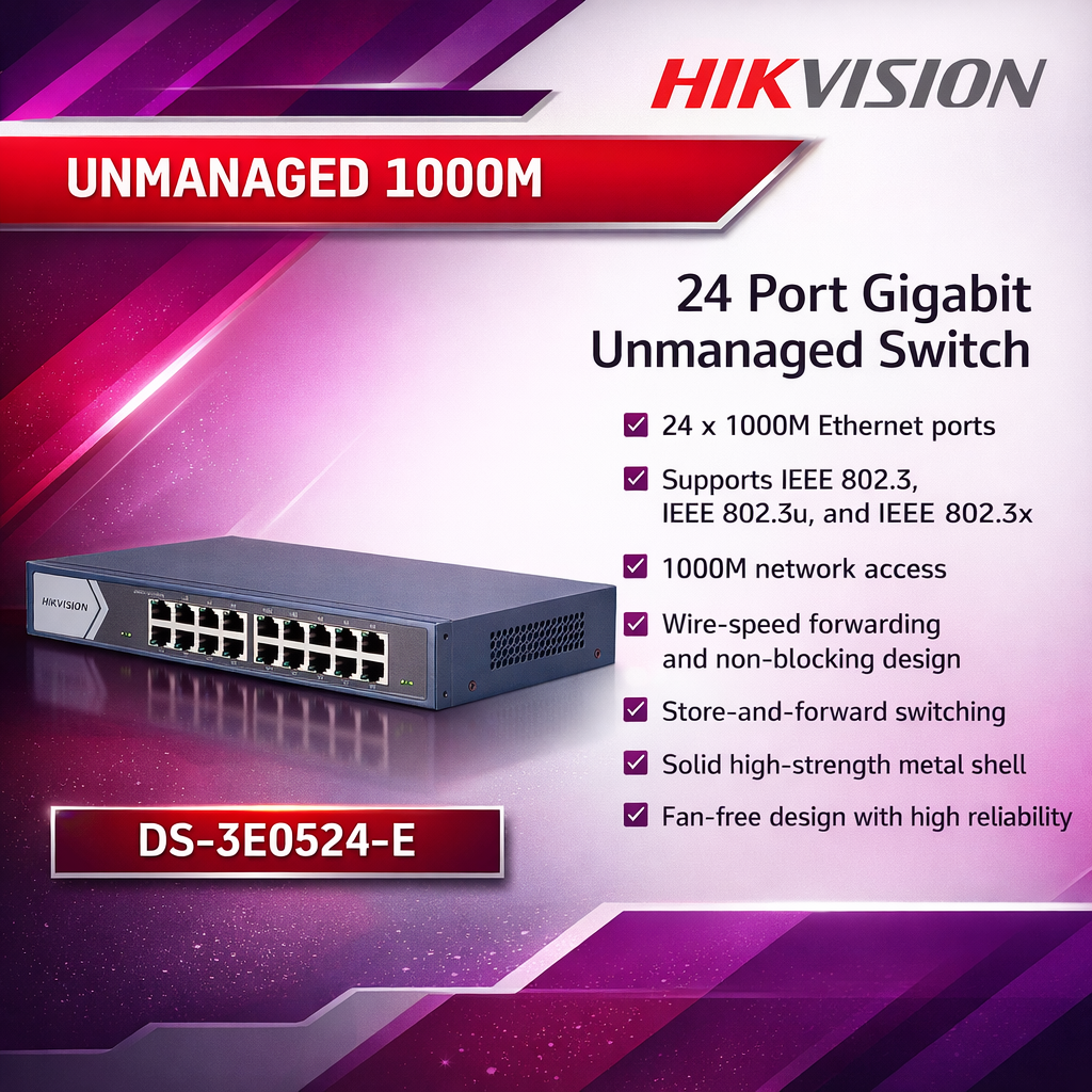 hikvision-24-port-gigabit-switch