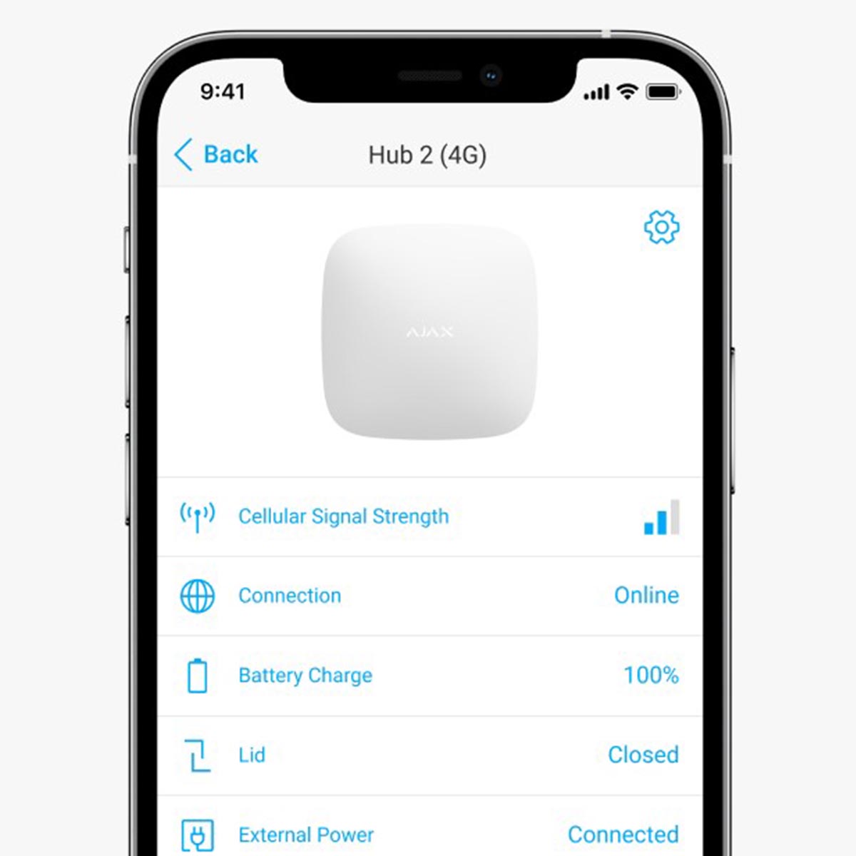 ajax-hub-2-wi-fi-4g-white