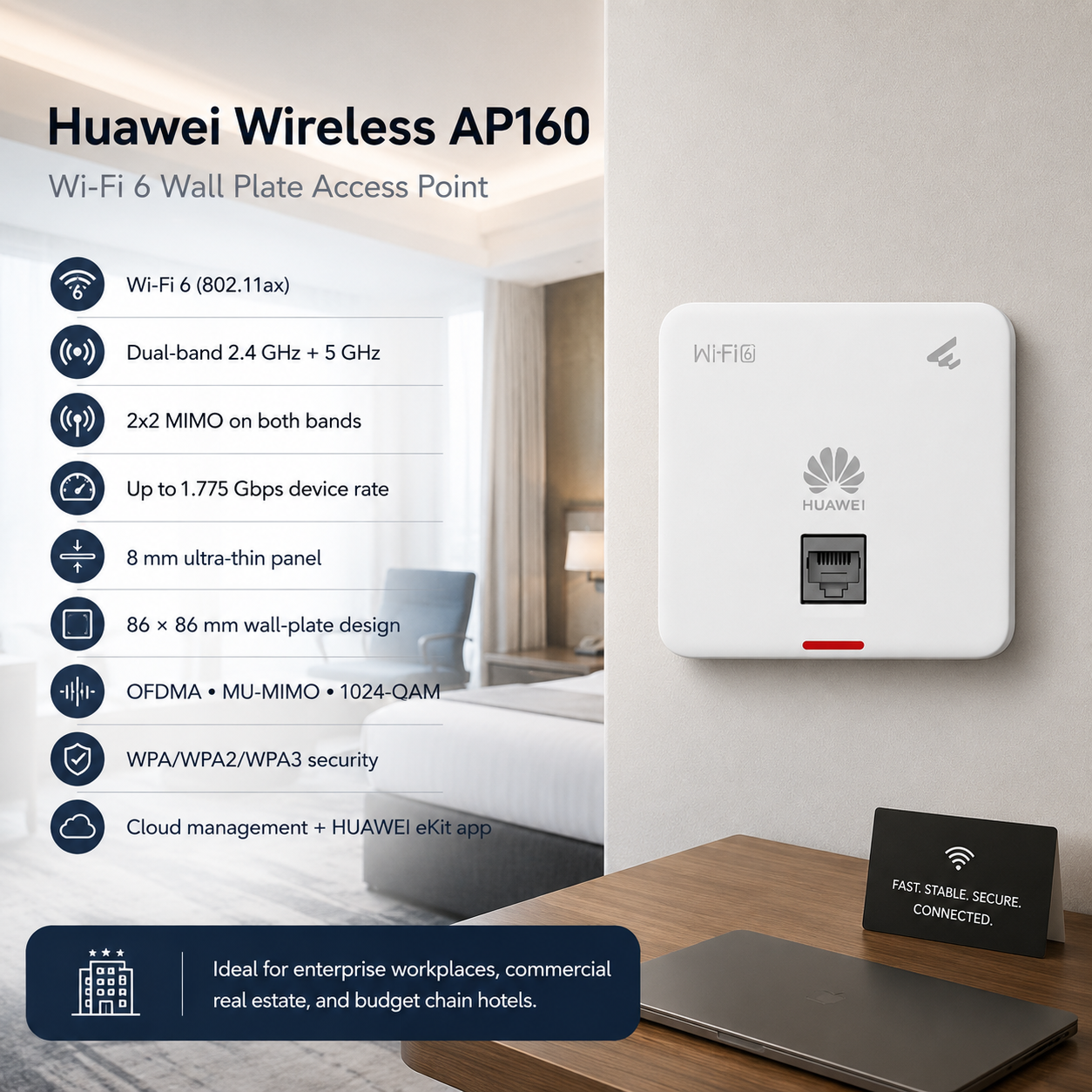 huawei-wireless-ap160-wi-fi-6-access-point