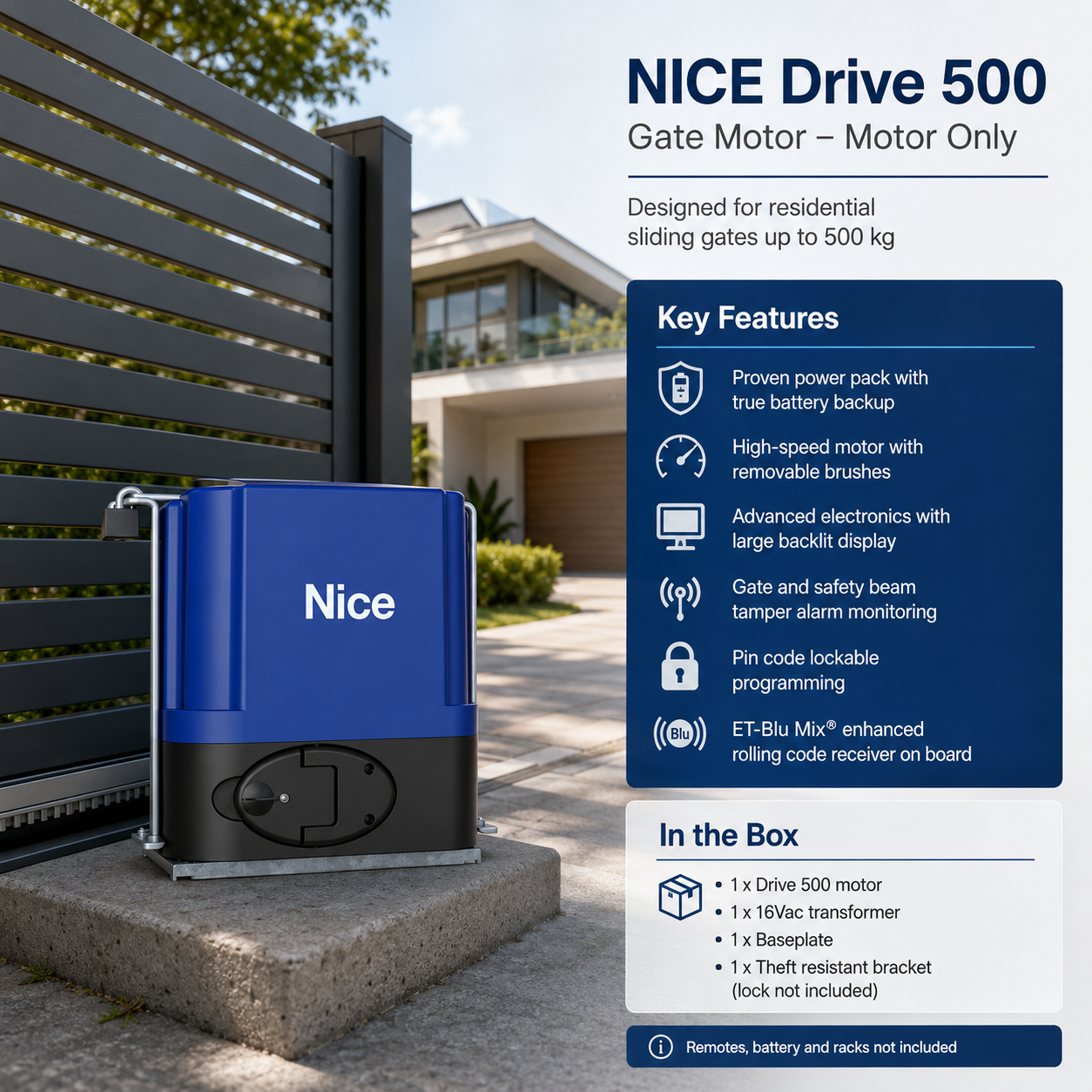 et-nice-drive-500-motor-only