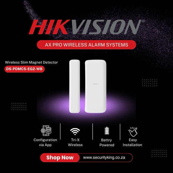 Hikvision AX Pro Wireless Slim Magnet Detector