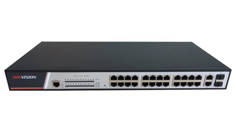 hikvision-24-port-fast-ethernet-full-managed-poe-switch