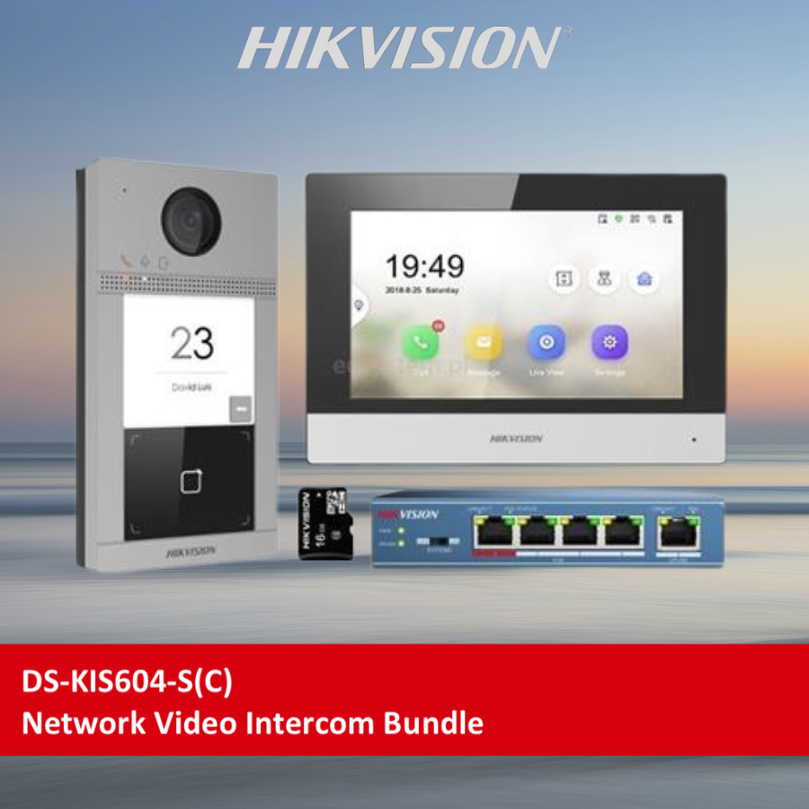 Hikvision IP Video Intercom Kit - SecurityKing
