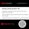 Hikvision Analog Ceiling Speaker 3W