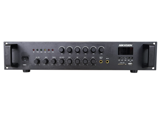 Hikvision 120W 6-Zone Analog Amplifier