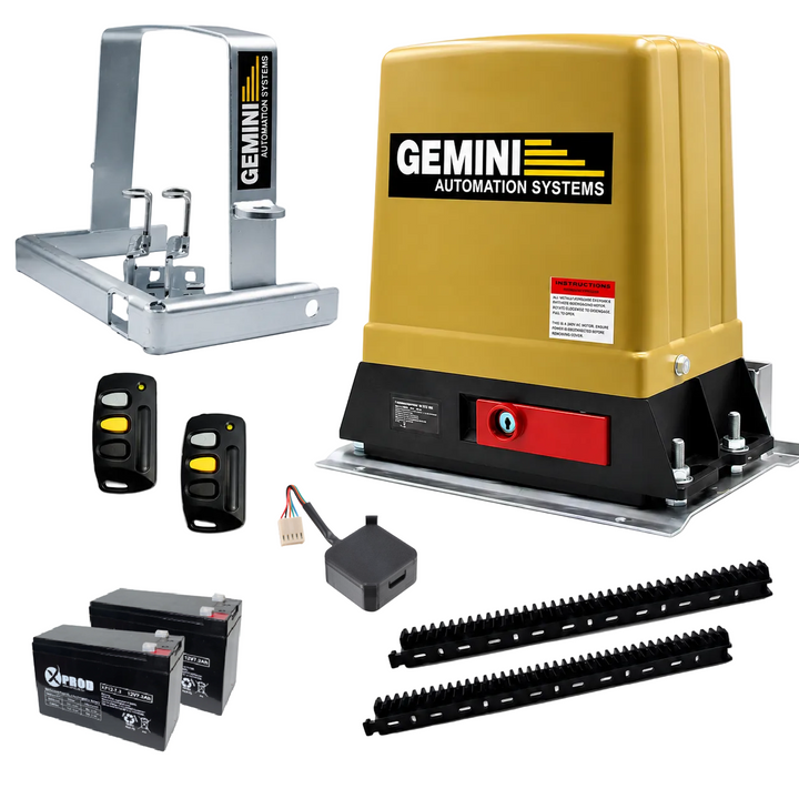GEMINI Smart 600 Gate Motor Kit - incl Anti Theft Bracket