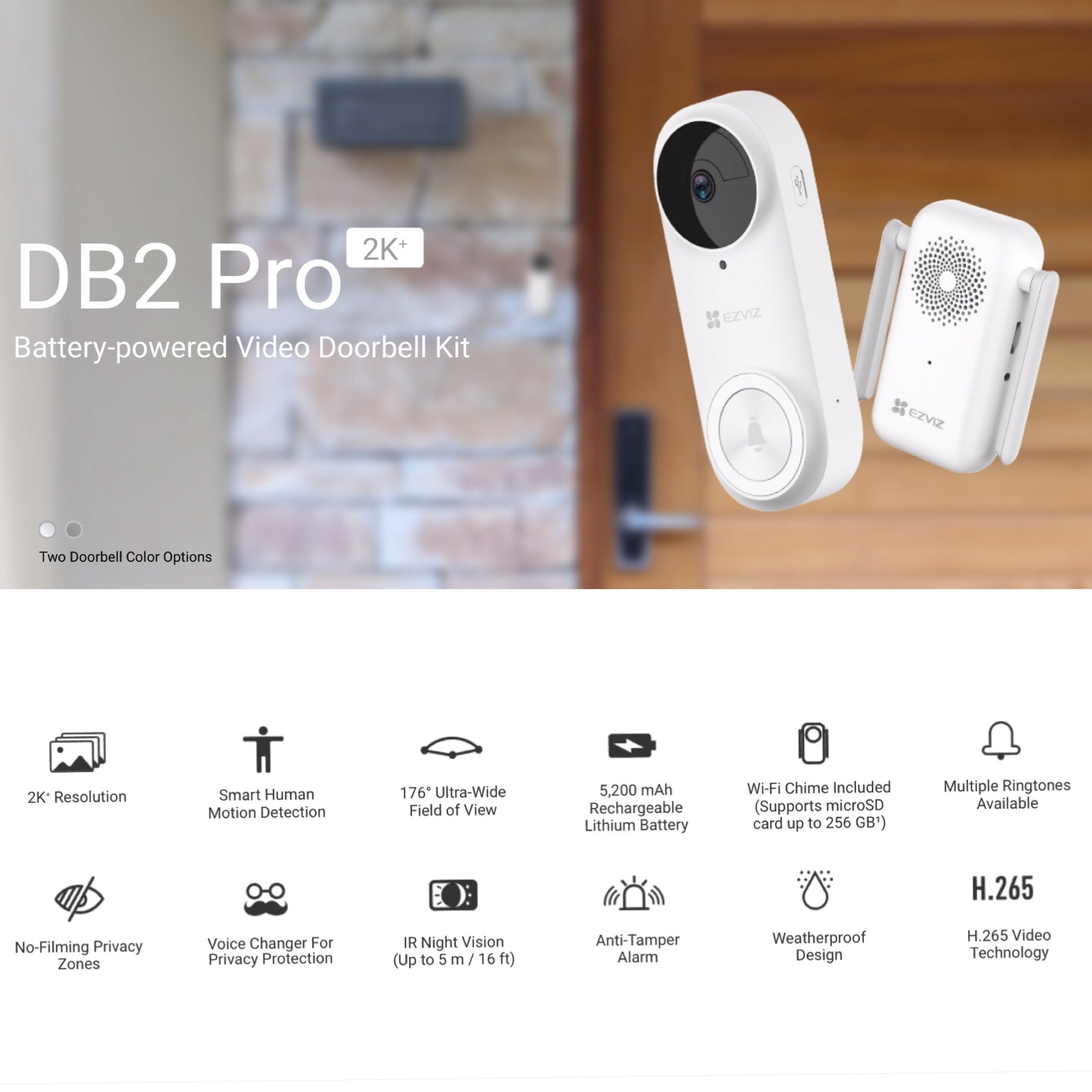 ezviz-db2-pro-3k-5mp-battery-powered-wireless-video-doorbell-kit-with-chime
