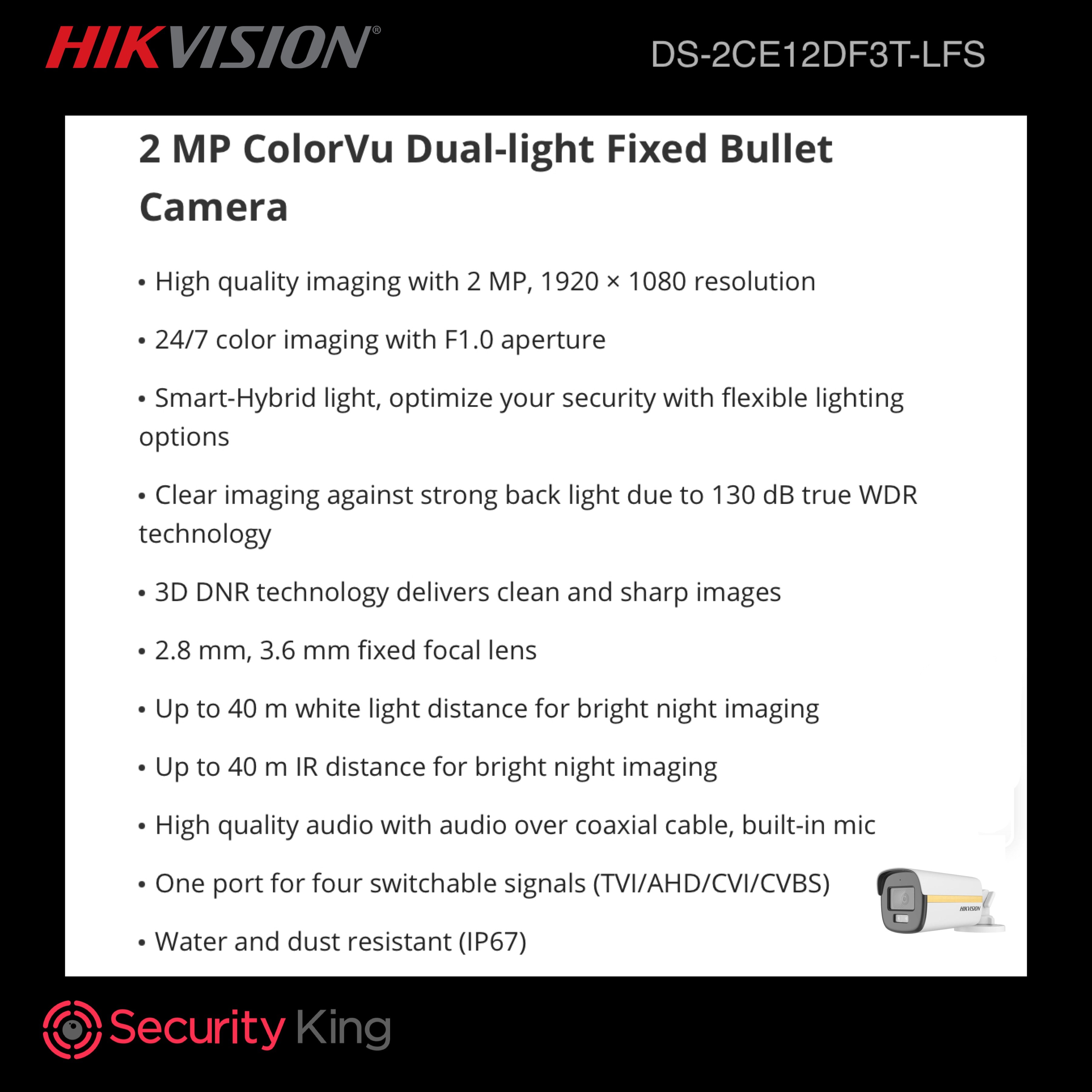 hikvision-2mp-colorvu-smart-hybrid-audio-bullet-camera-gold-series-40m