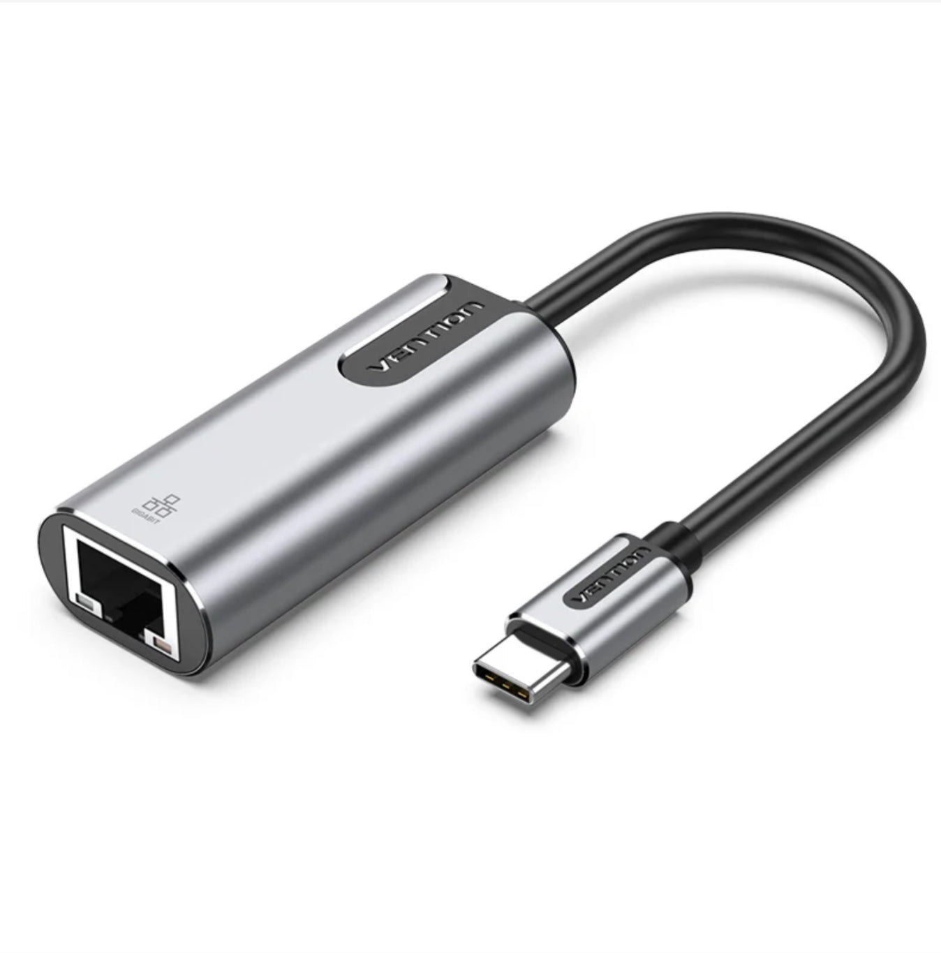 vention-usb-c-to-gigabit-ethernet-adapter-0-15m-gray-aluminum