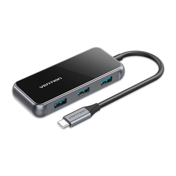 Vention Multi-function USB-C to HDMI/ USB3.0*3/PD Docking Station 0.15M