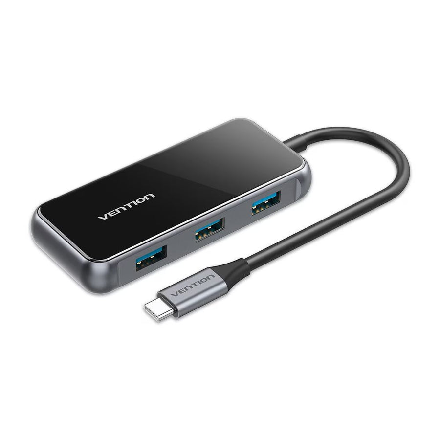 Vention Multi-function USB-C to HDMI/ USB3.0*3/PD Docking Station 0.15M