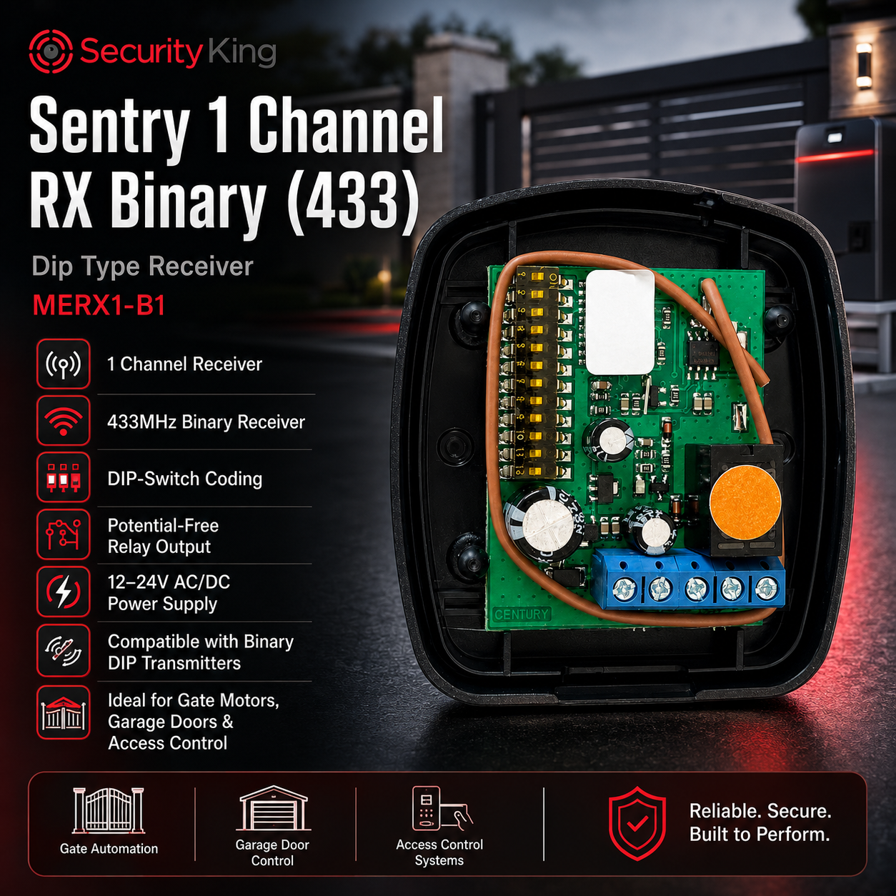 sentry-1-channel-rx-binary-433-dip-type