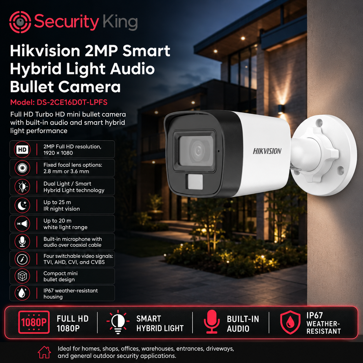 hikvision-2mp-smart-hybrid-light-audio-fixed-mini-bullet-camera
