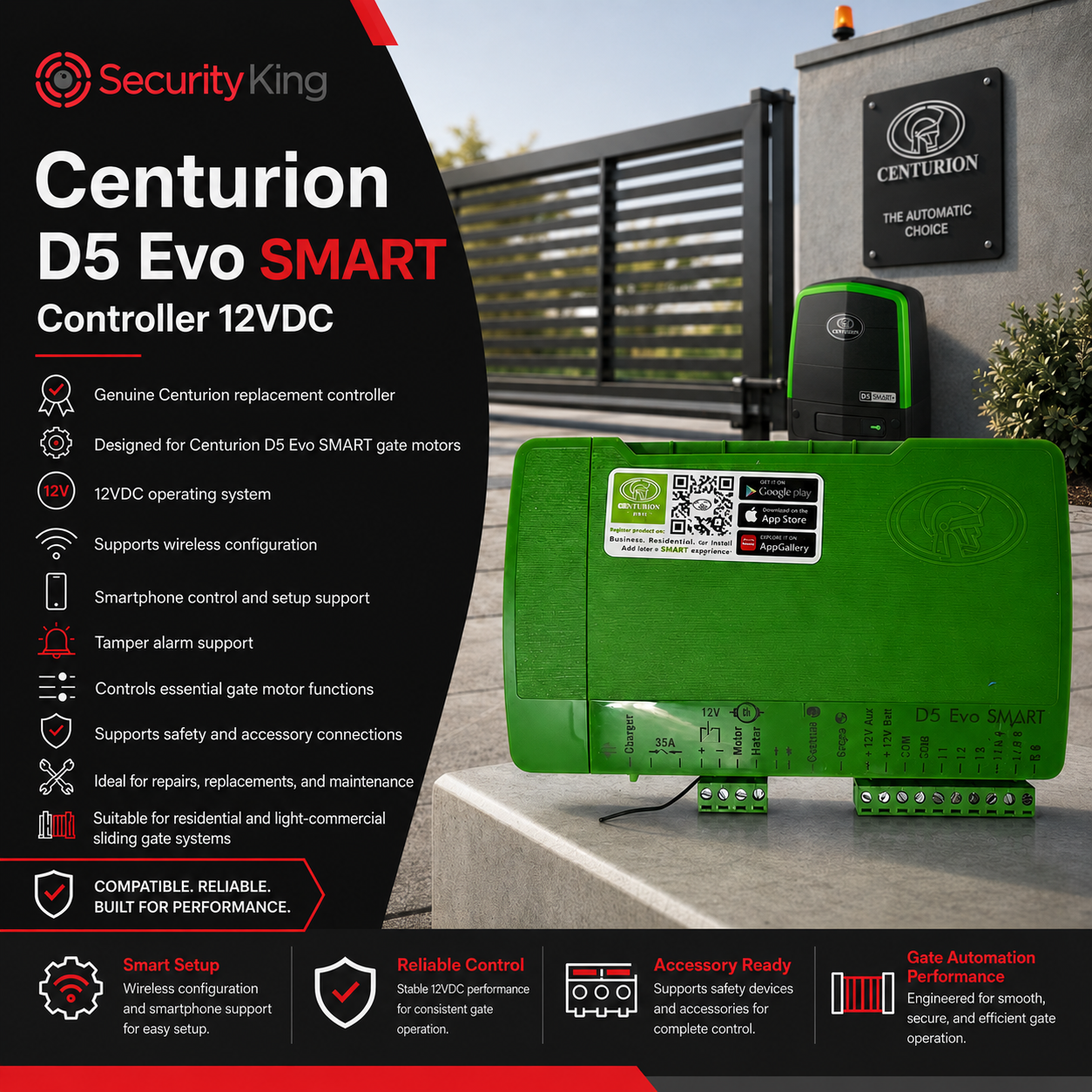 centurion-d5-evo-smart-controller-12vdc