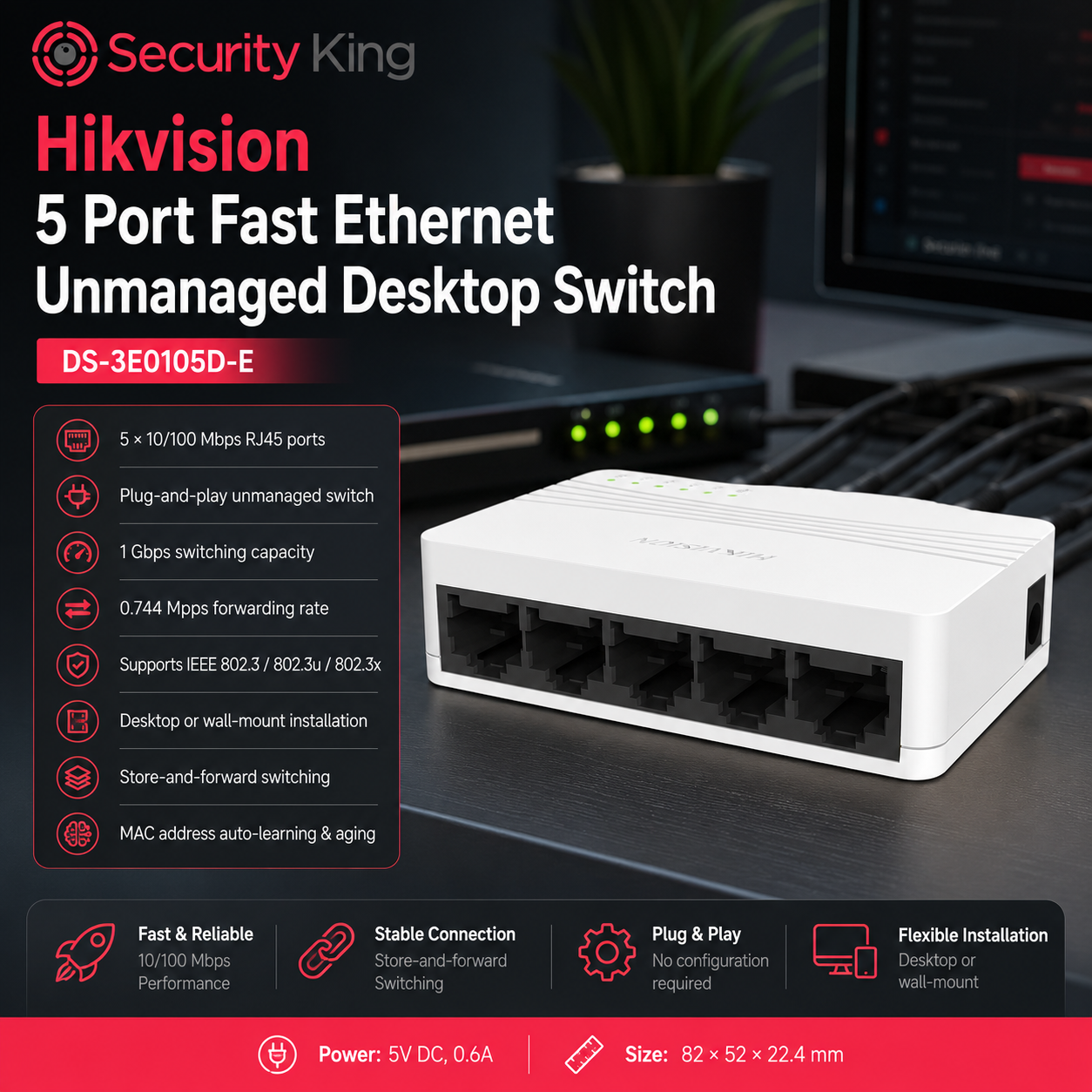 hikvision-5-port-fast-ethernet-unmanaged-desktop-switch