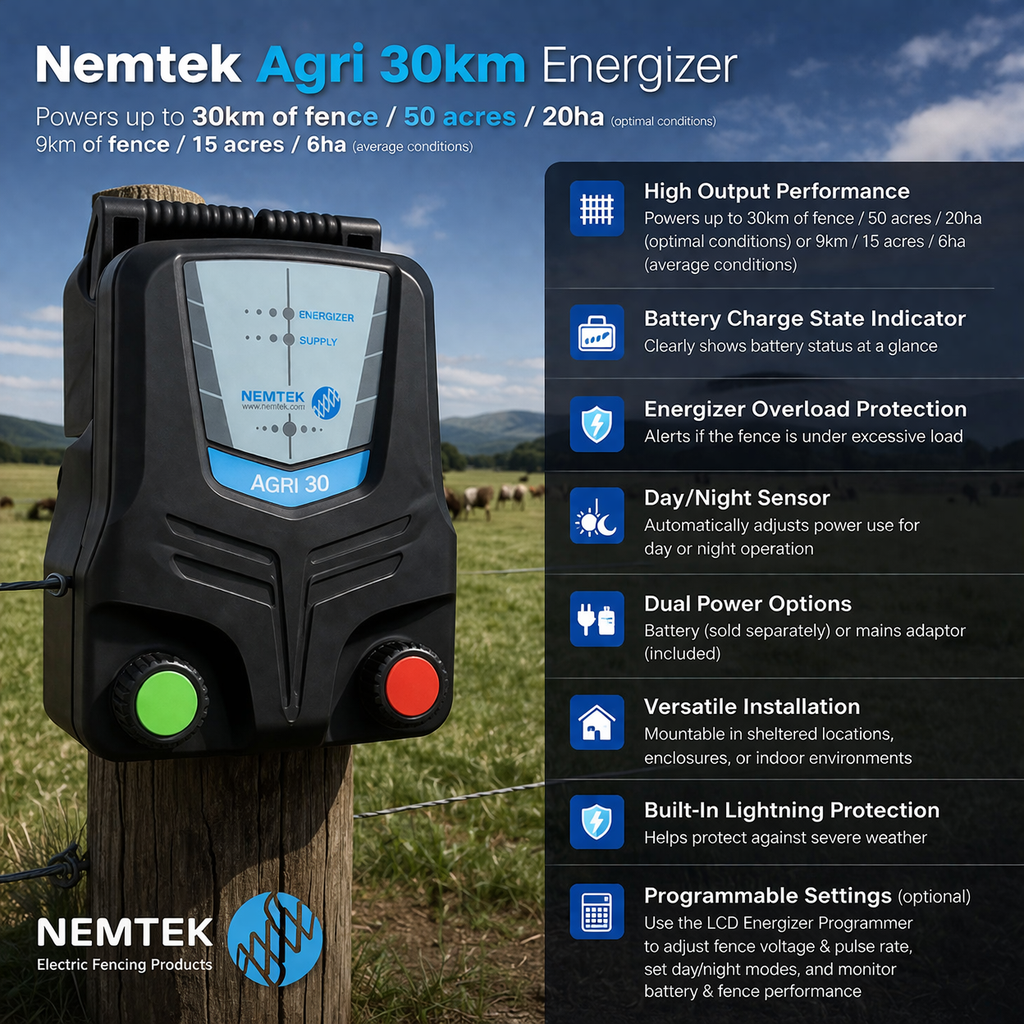 nemtek-agri-30km-energizer-battery-or-mains