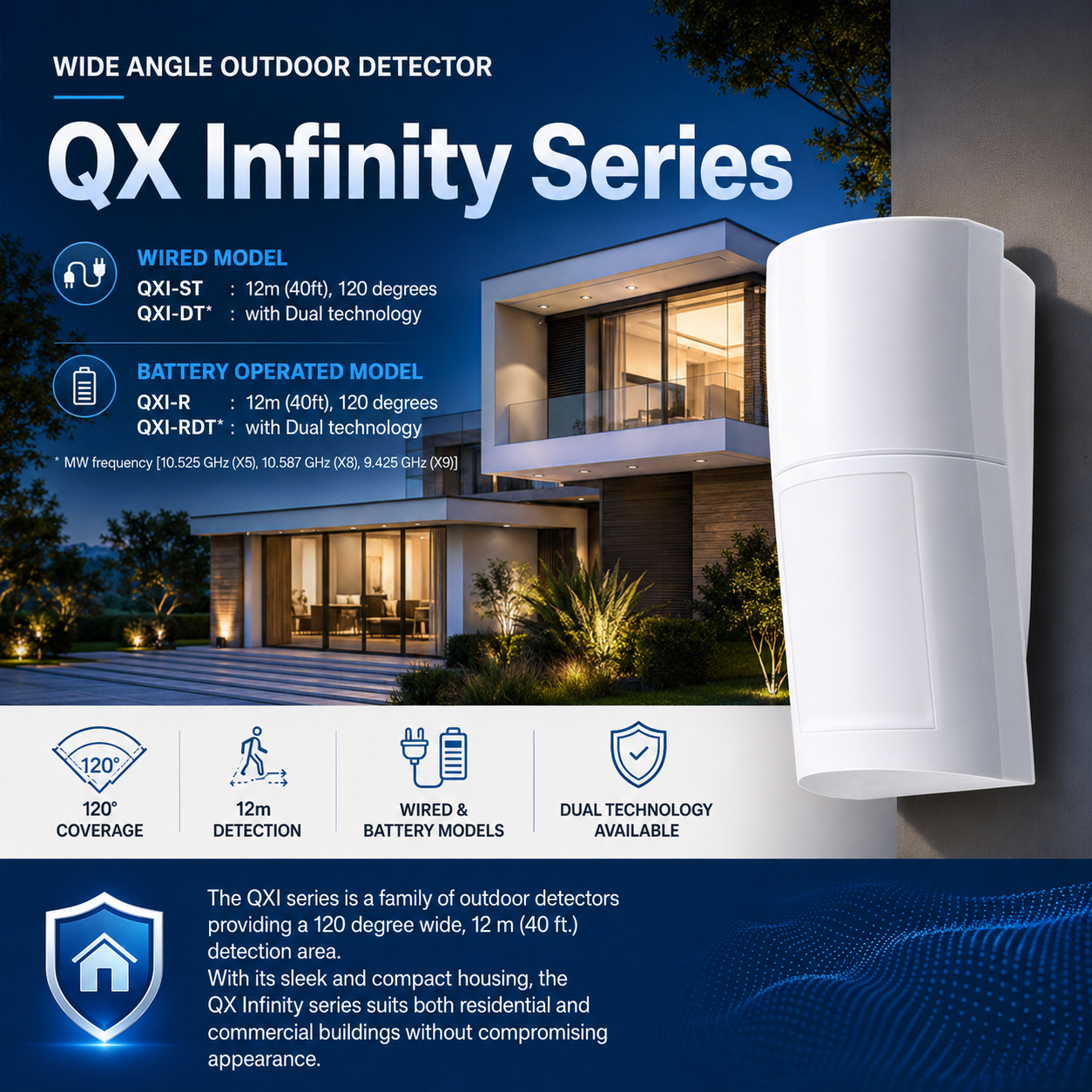 optex-qxi-st-outdoor-wide-angle-wired-pir