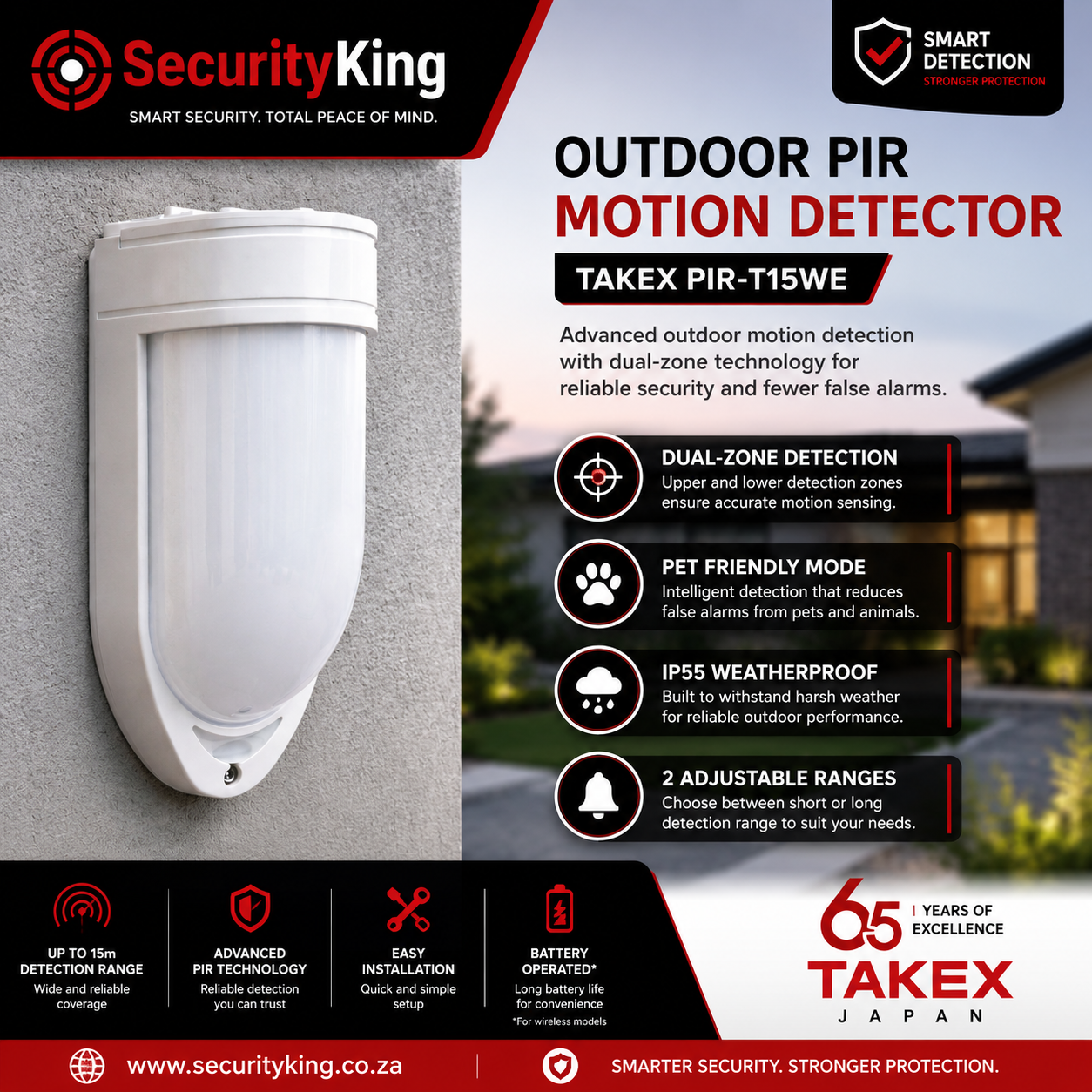 takex-pir-t-series-high-mount-triple-mirror-detector