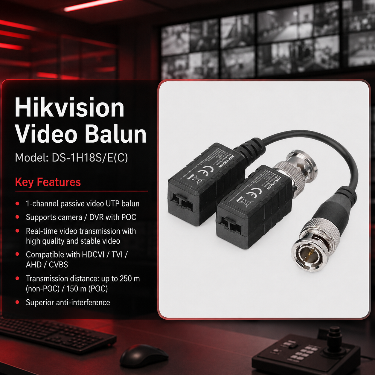 hikvision-video-balun