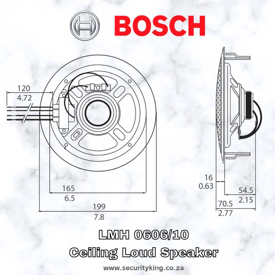 bosch-ceiling-loudspeaker-6w-metal-with-clamps