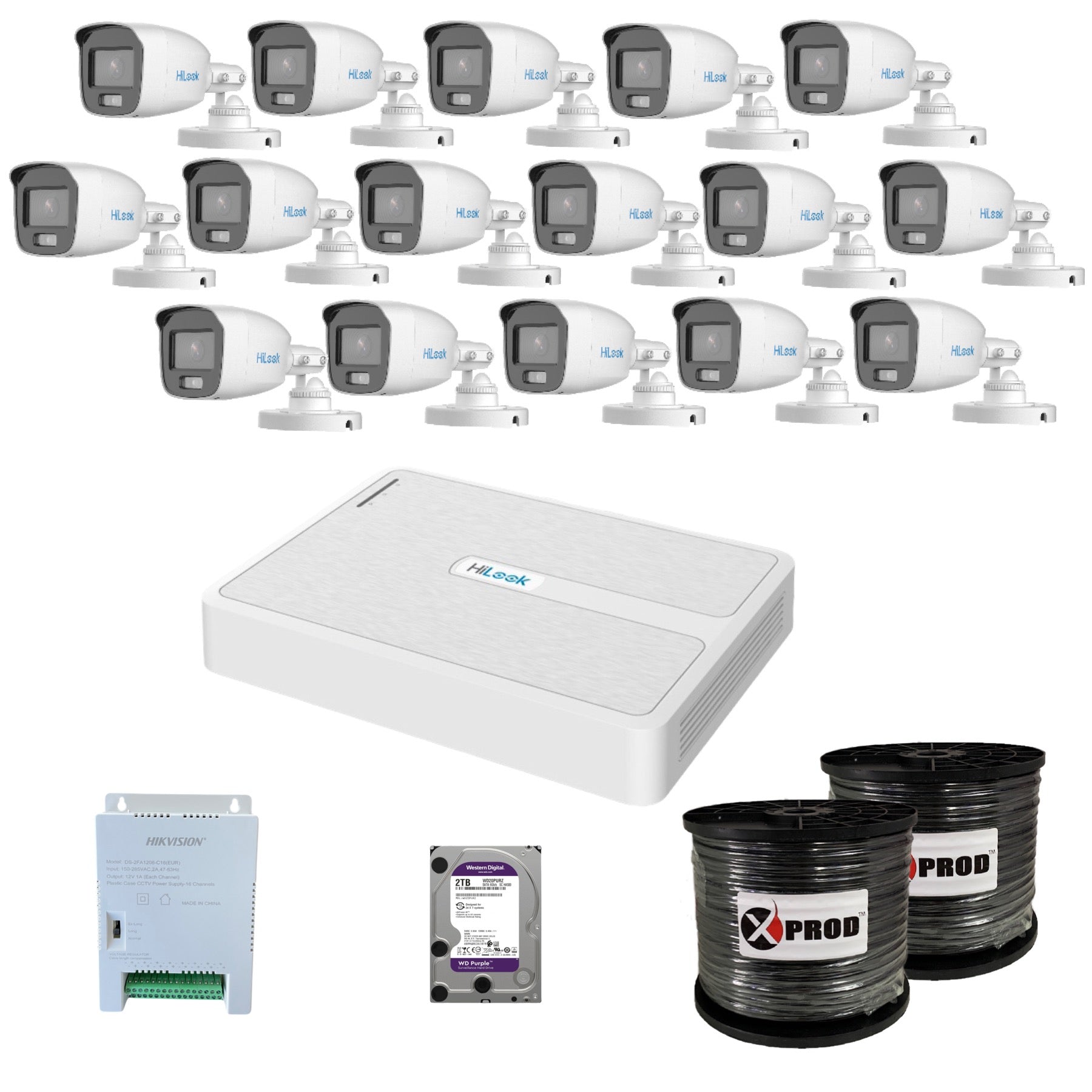 hilook-16-channel-1080p-colorvu-complete-kit