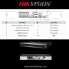 Hikvision 4MP 8 Channel AcuSense Audio IP Kit - Smart Hybrid